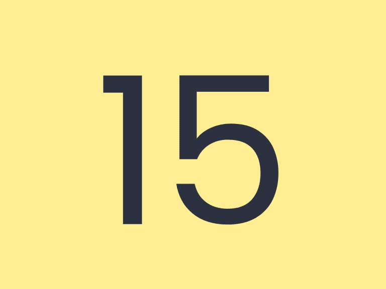 Nombre 15