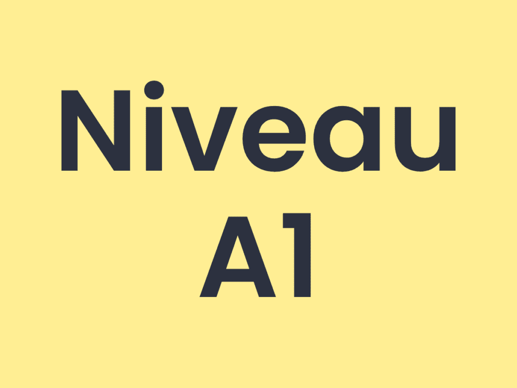 Textes en français du niveau A1